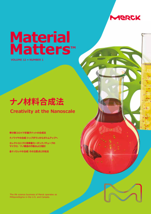 Material Matters Vol.12 No.1 「ナノ材料合成法」 表紙