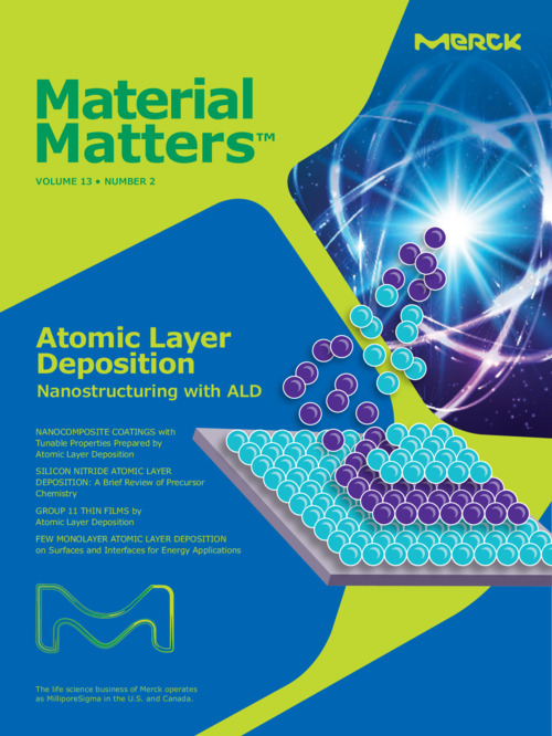 Material Matters Vol.13 No.2 「原子層堆積法」（英語版） 表紙