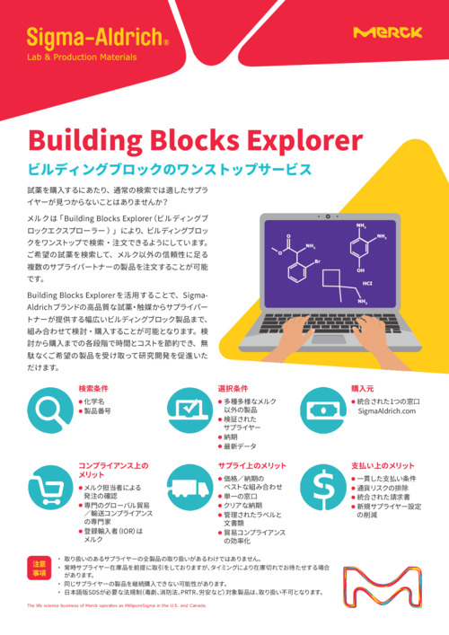 Building Blocks Explorer -ビルディングブロックのワンストップサービス- 表紙