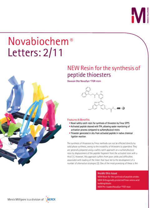 Novabiochem Letters 02/11 表紙