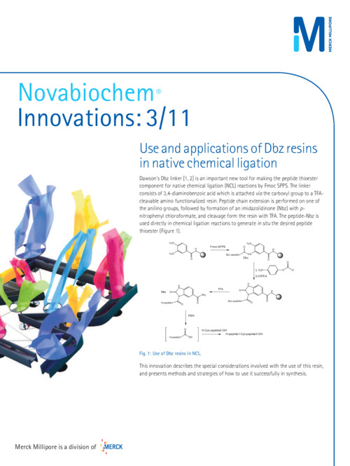Novabiochem Innovations 03/11 表紙
