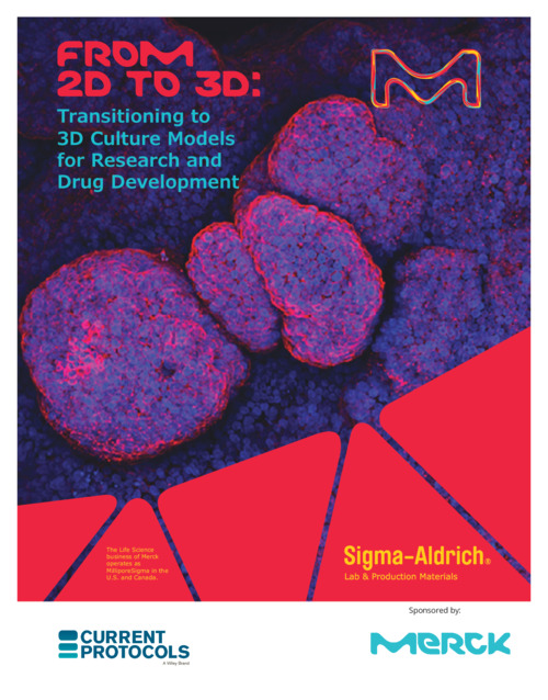 From 2D to 3D: Transitioning to 3D Culture Models for Research and Drug Development 表紙