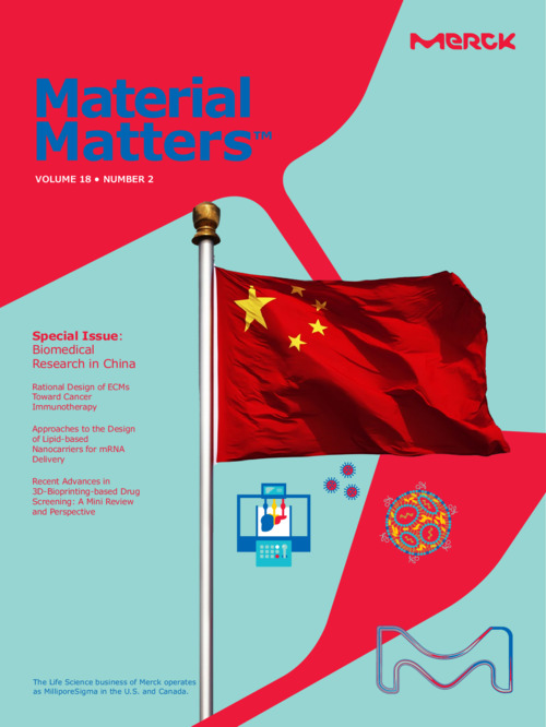 Material Matters Vol.18 No.2 「特集号：中国における生物医学研究最前線」（英語版） 表紙