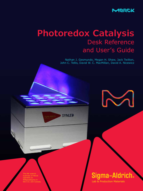 Photoredox Catalysis Desk Reference and User's Guide 表紙