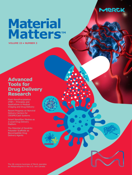 Material Matters Vol.15 No.3 「Advanced Tools for Drug Delivery Research」（英語版） 表紙