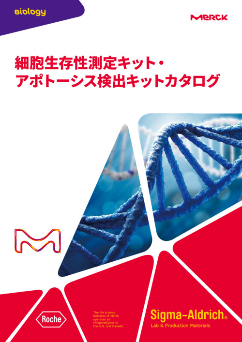 細胞生存性測定キット・アポトーシス検出キットカタログ 表紙